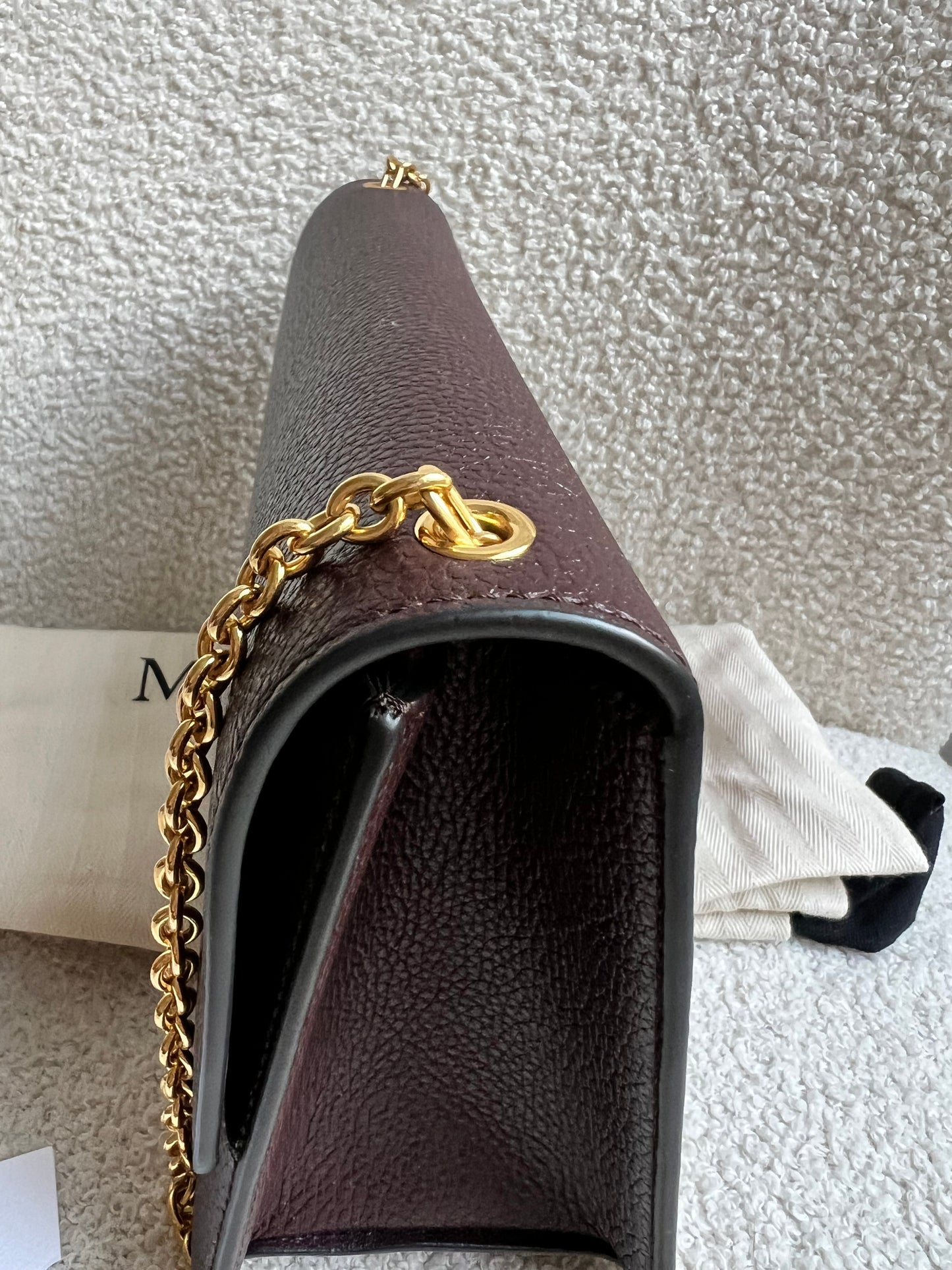 Mulberry Oxblood Medium Darley Shoulder Bag (RRP £695)