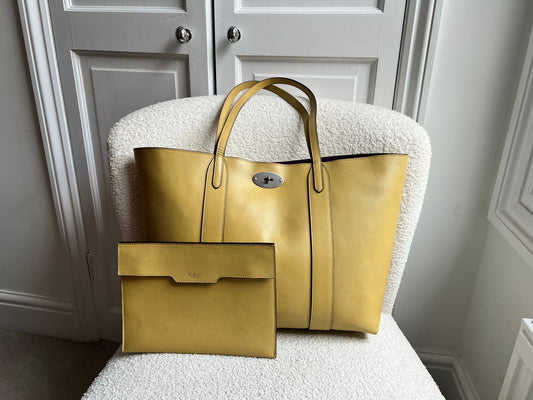Mulberry Mustard Yellow Bayswater Tote (RRP £795)