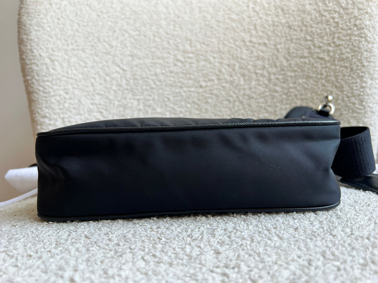 Prada Re-edition Black Nylon Shoulder Bag (RRP £1,500)