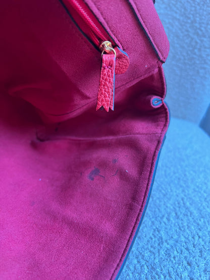 Mulberry Lipstick Red Medium Lily with Gold Hardware (RRP £1095)