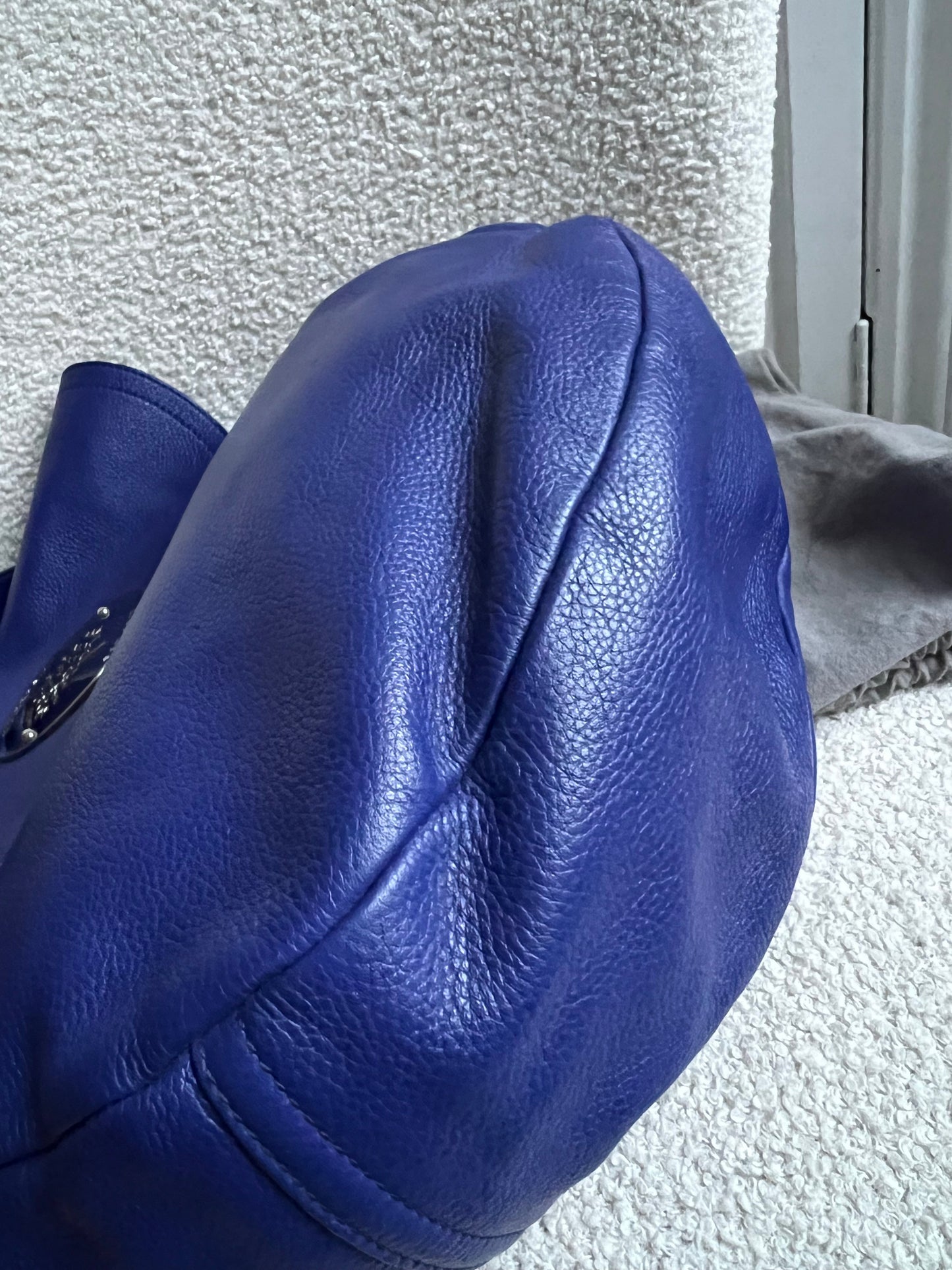 Mulberry Blue Daria Satchel (RRP £795)
