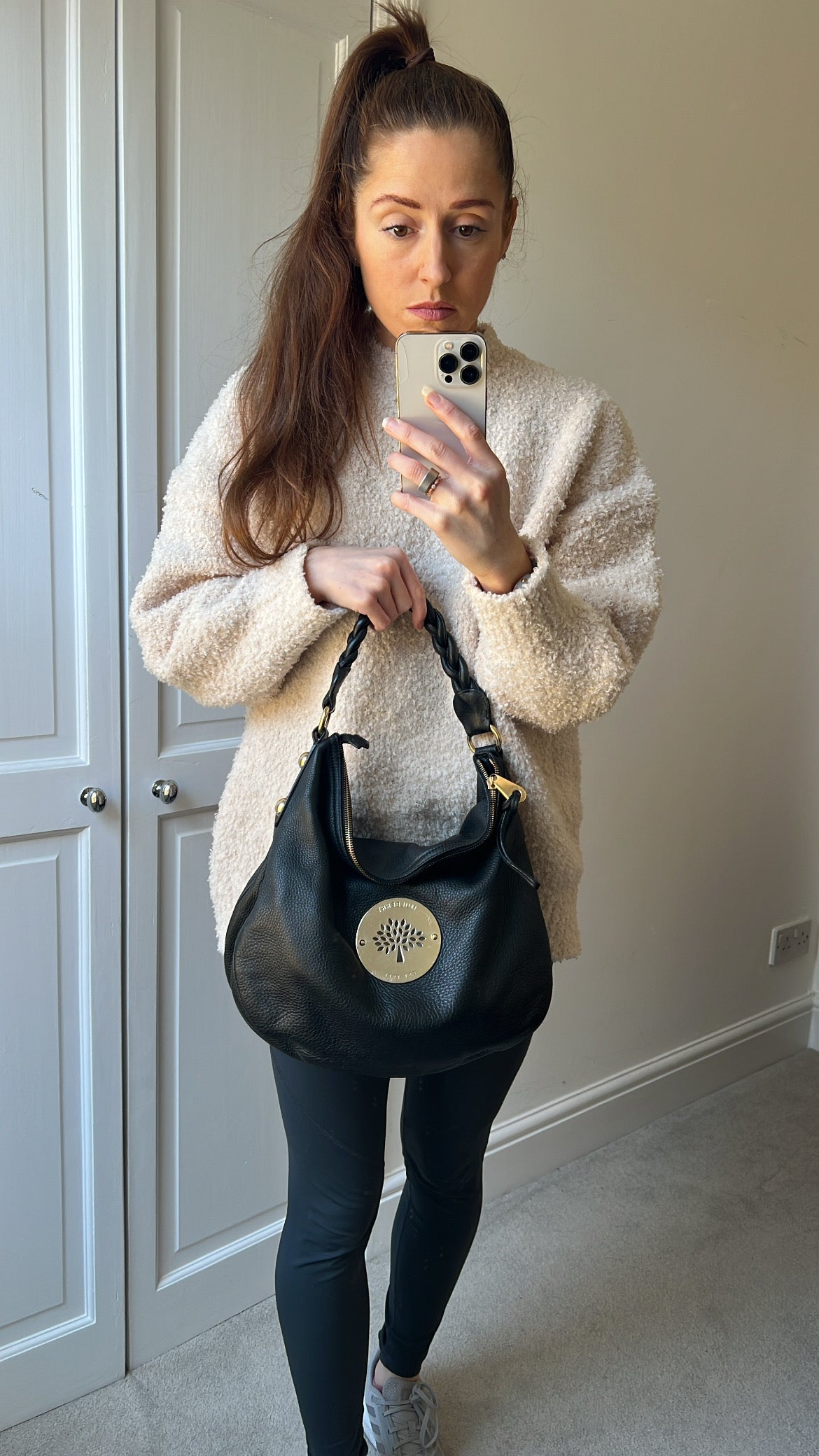 Mulberry Black Daria Hobo (RRP £795)