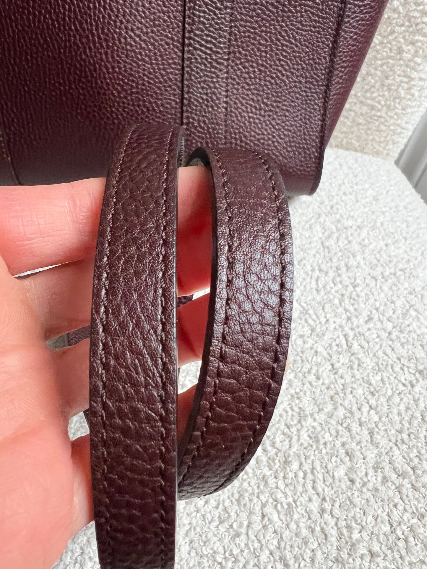 Mulberry Oxblood Small Zipped Bayswater (RRP £1,245)