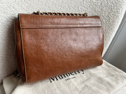 Mulberry Oak Medium Lily with Gold Hardware (RRP £1095)