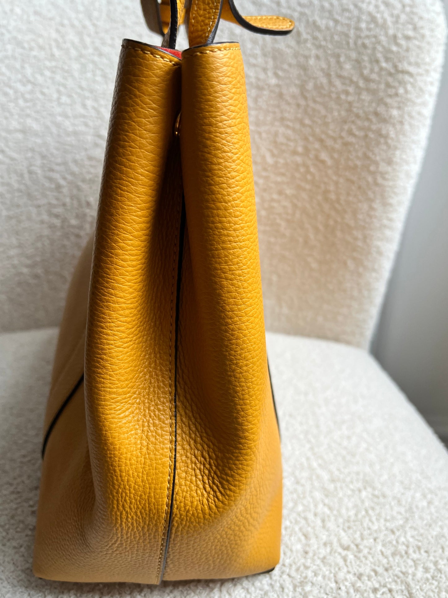 Mulberry Small Deep Amber Bayswater Tote (RRP £795)