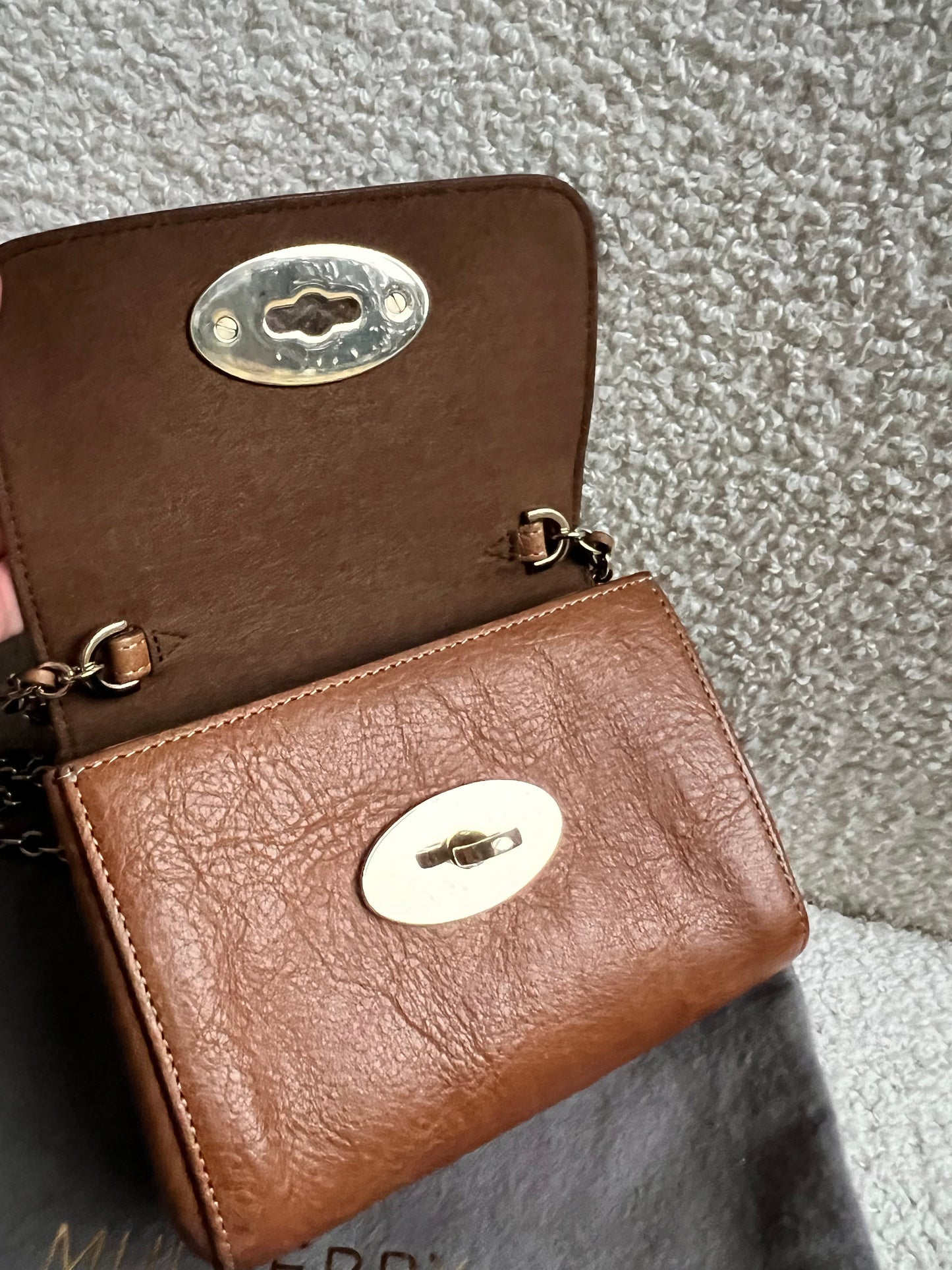 Mulberry Oak Mini Lily with Gold Hardware (RRP £395)