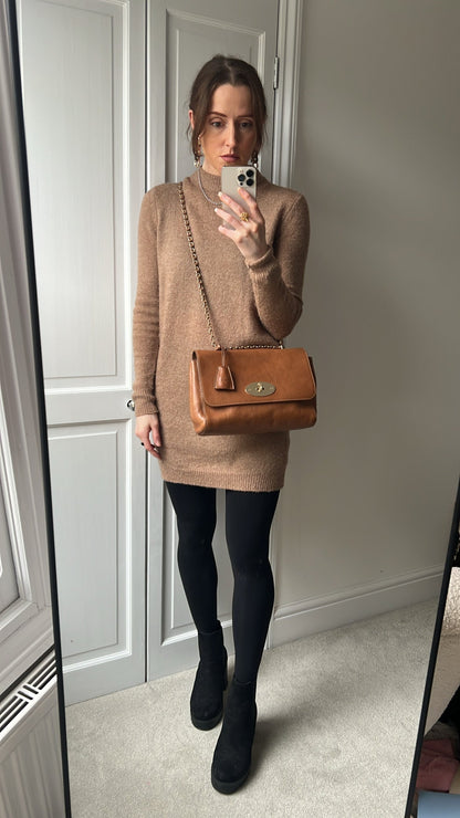 Mulberry Oak Medium Lily with Gold Hardware (RRP £1095)