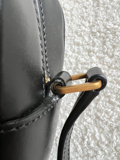 Yves Saint Laurent (YSL) Black Lou Camera Bag (RRP £1,350)
