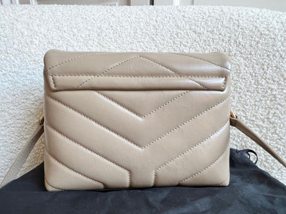 Yves Saint Laurent (YSL) Dark Beige Toy Lou Lou (RRP £1,350)