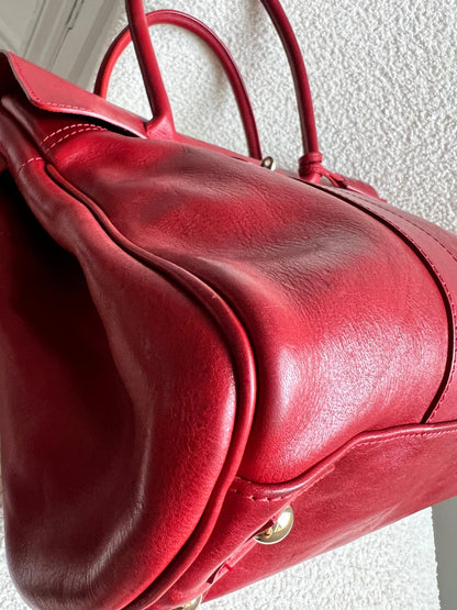 Mulberry Red Bayswater (RRP £1095)