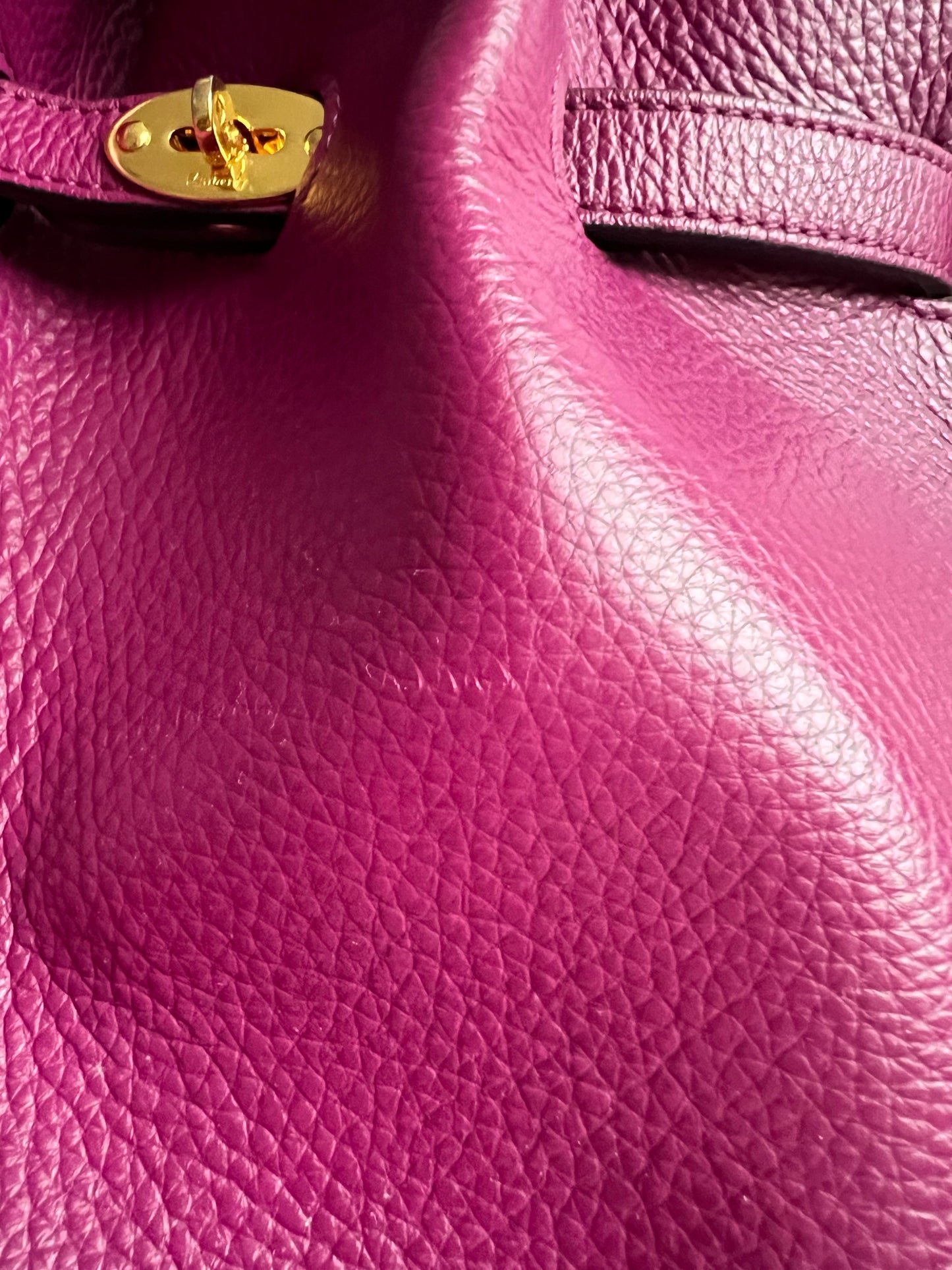 Mulberry Violet Tynedale Bucket Bag (RRP £995)