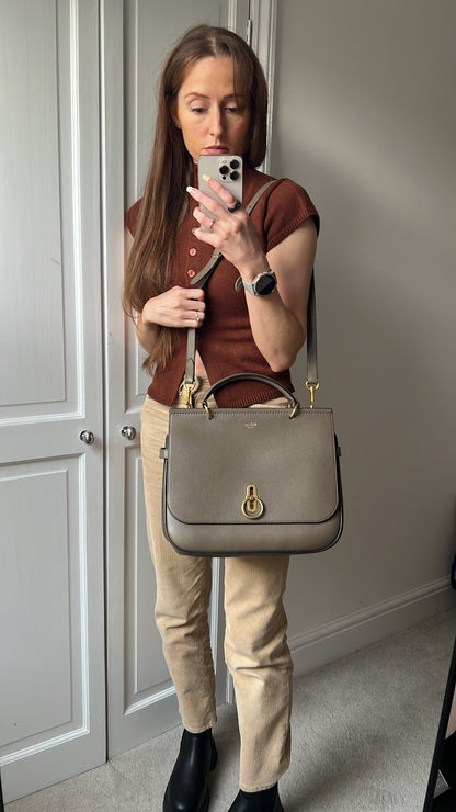 Mulberry Clay Large Amberley Satchel (RRP £1,195)