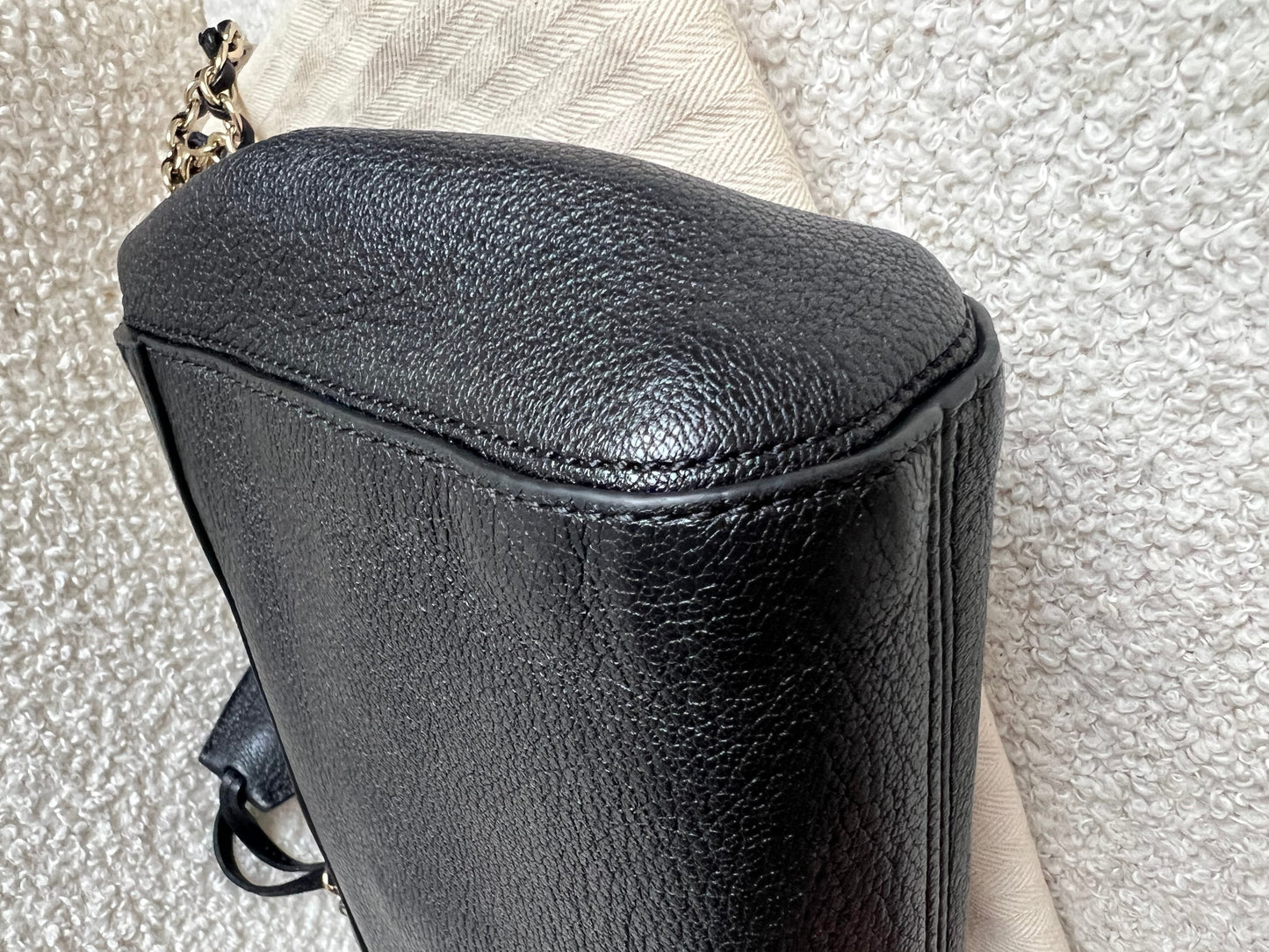 Mulberry Black Regular Lily with Gold Hardware (RRP £995)