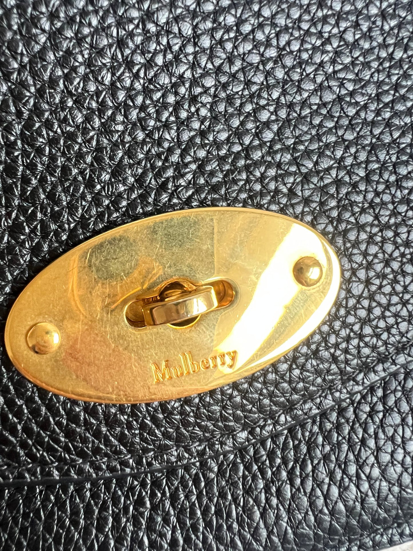 Mulberry Black Small Darley Cross Body Bag (RRP £650)