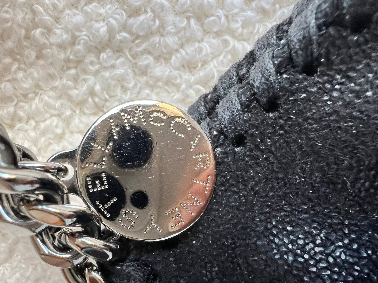 Stella McCartney Black Tiny Falabella Tote Bag (RRP £775)