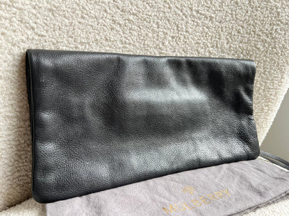 Mulberry Dark Grey Daria Clutch (RRP £550)