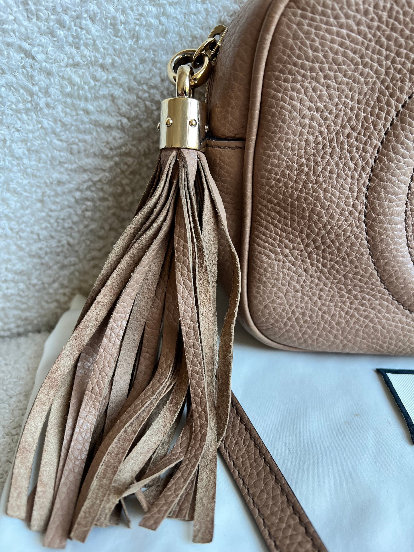 Gucci Rose Beige Soho Disco (RRP £1050)