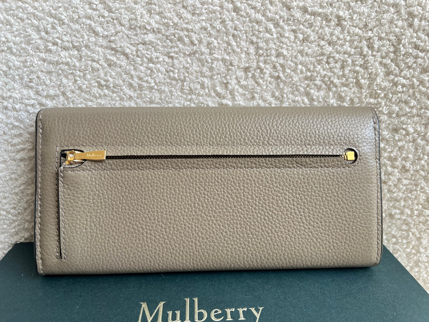 Mulberry Clay Continental Wallet (RRP £375)