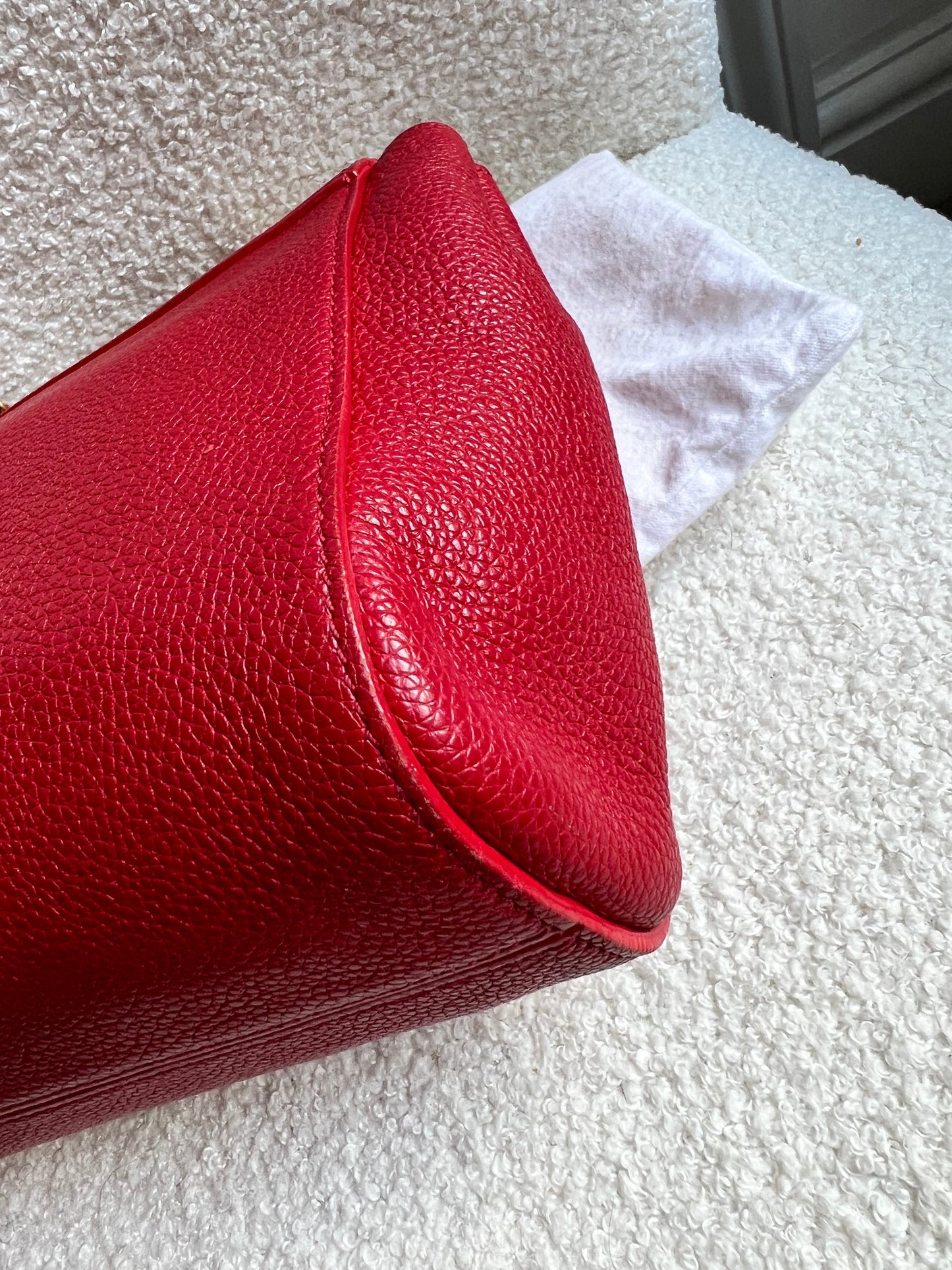 Mulberry Scarlet Medium Lily with Gold Hardware (RRP £1095)