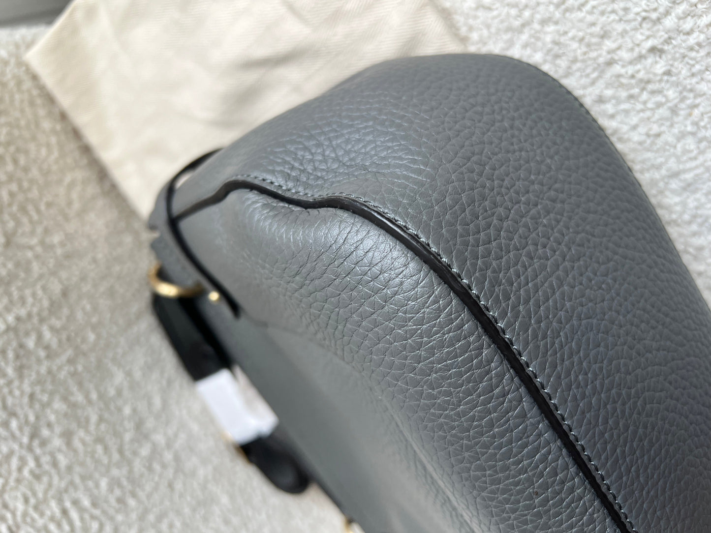 Mulberry Grey Soft Amberley Satchel (RRP £1,195)