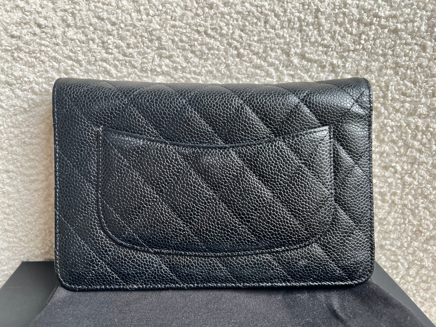 Chanel Black Caviar Wallet on Chain (RRP £2,930)