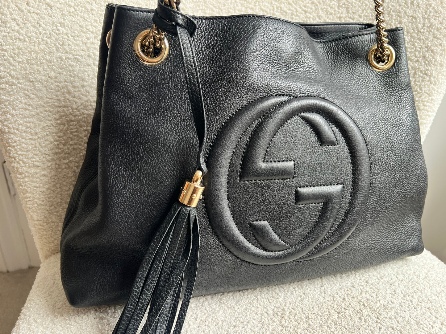 Gucci Black Soho Chain Tote (RRP £1350)