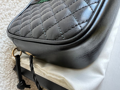 Gucci Mini Black Trapuntata Camera Bag