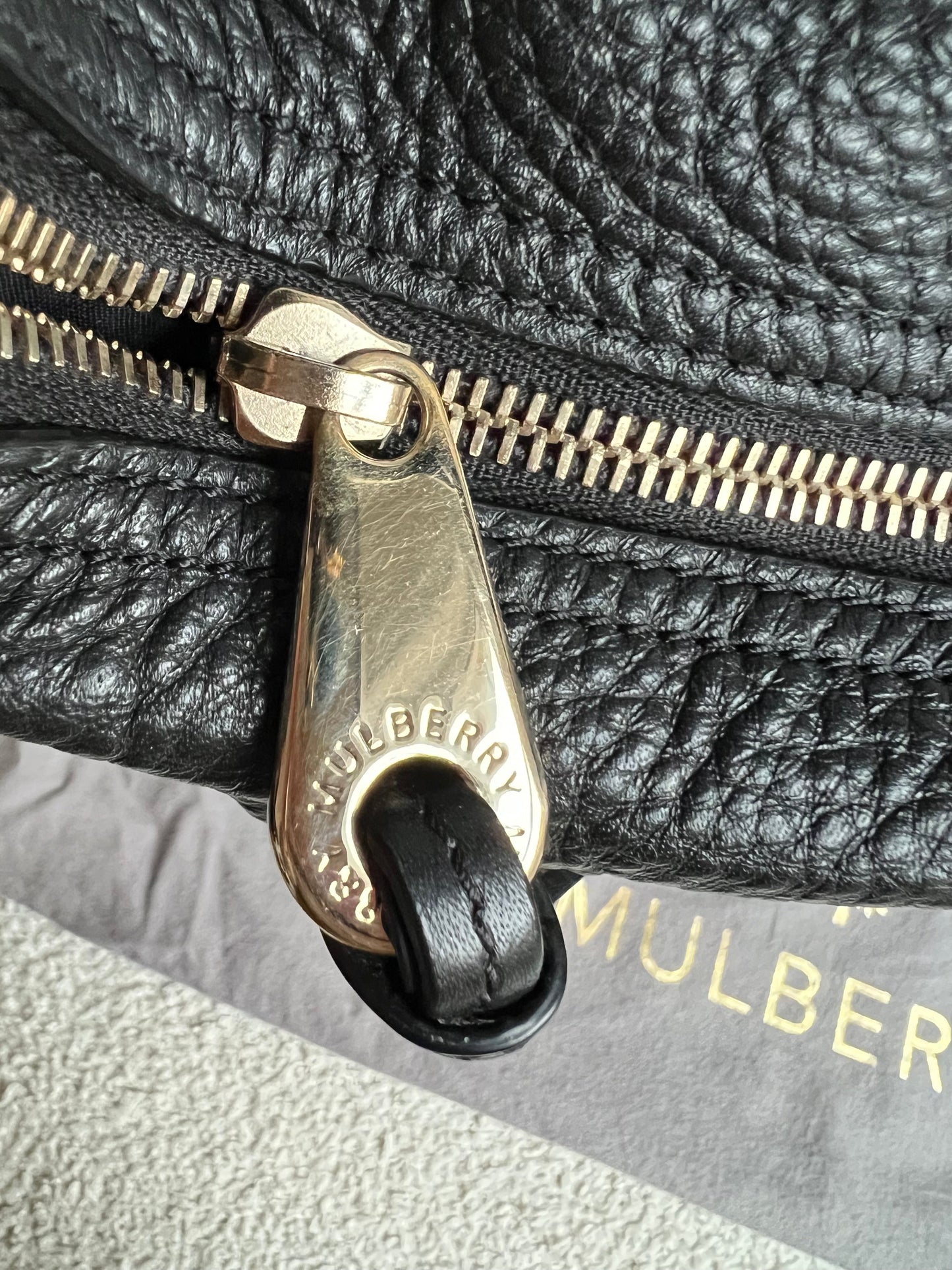 Mulberry Black Daria Hobo (RRP £795)