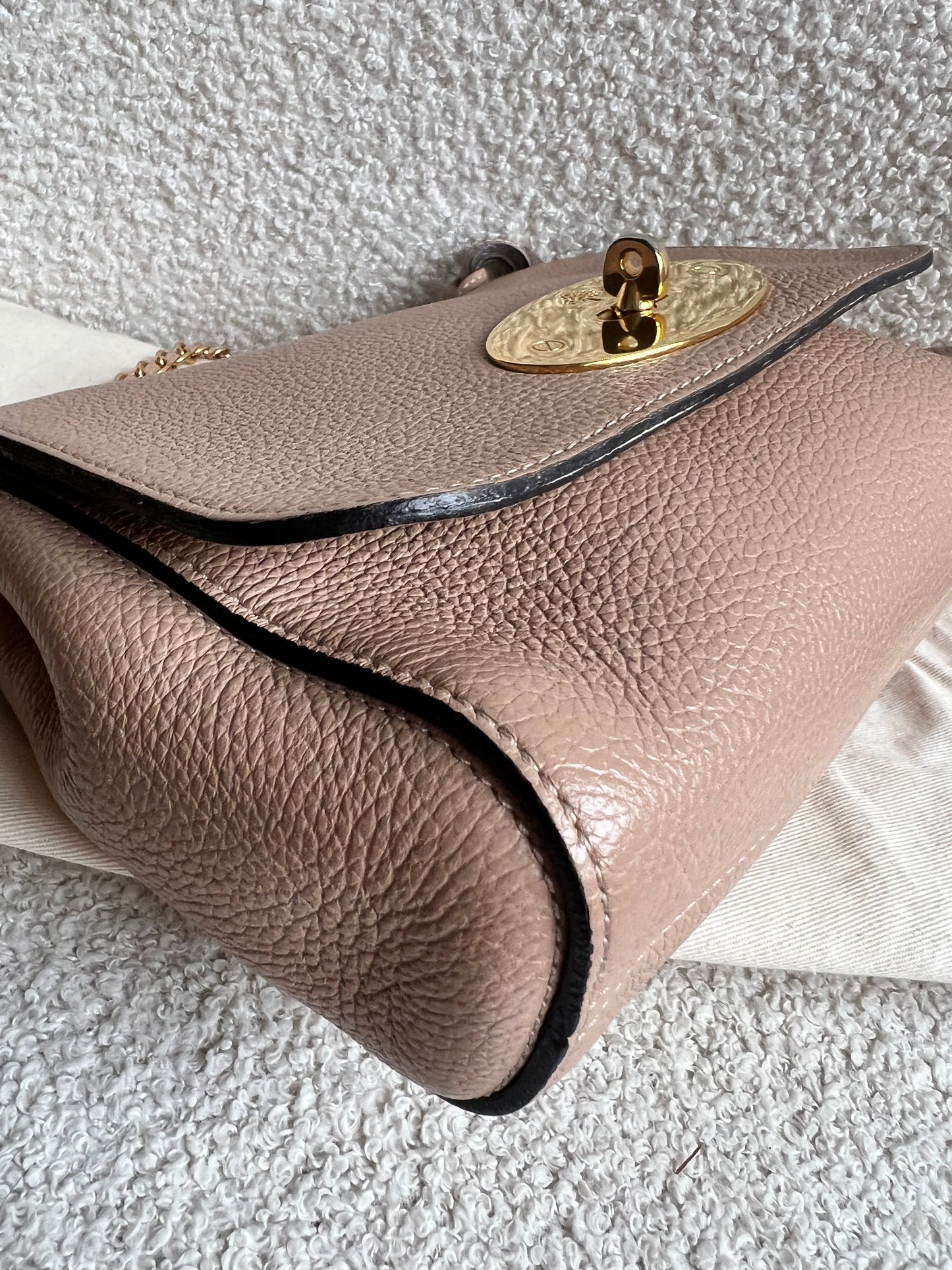 Mulberry Rosewater Regular Lily with Gold Hardware (RRP £995)