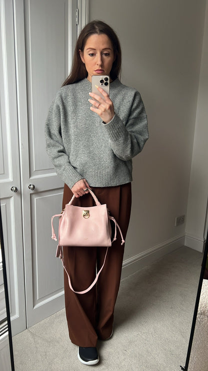 Mulberry Small Powder Pink Iris (RRP £1,250)