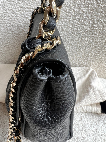 Mulberry Black Regular Top Handle Lily (RRP £1095)
