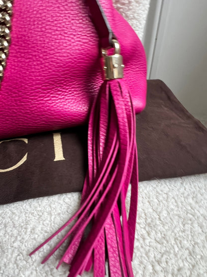 Gucci Pink Soho Chain Tote (RRP £1350)