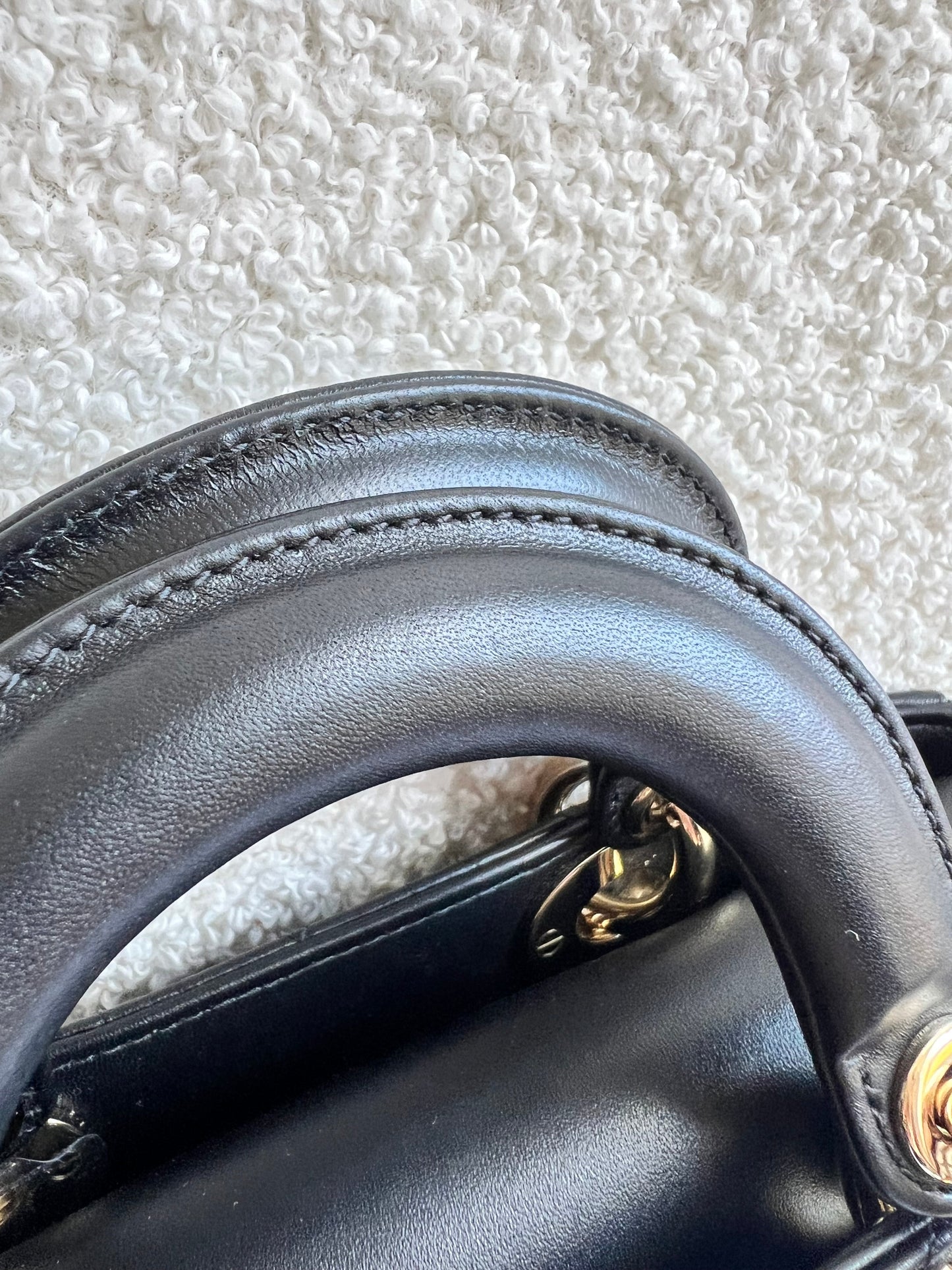 Dior Small Lady D-Joy Bag Black Cannage Lambskin (RRP £3,800)