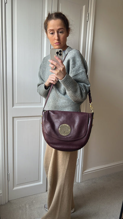 Mulberry Oxblood Daria Satchel (RRP £795)