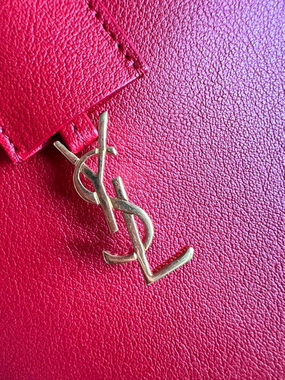 Yves Saint Laurent (YSL) Red E/W Shopping Tote (RRP £1115)