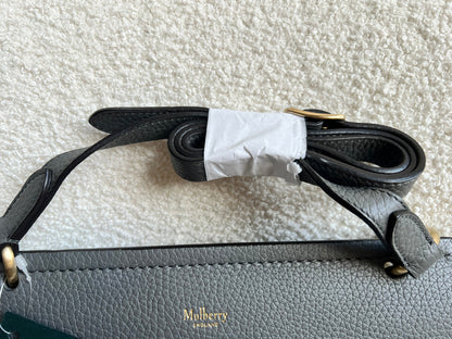 Mulberry Grey Soft Amberley Satchel (RRP £1,195)