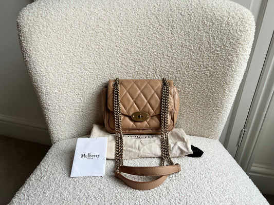 Mulberry Quilted Mini Darley Shoulder Bag (RRP £725)