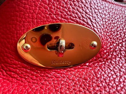 Mulberry Small Ruby Red Bayswater Tote (RRP £795)