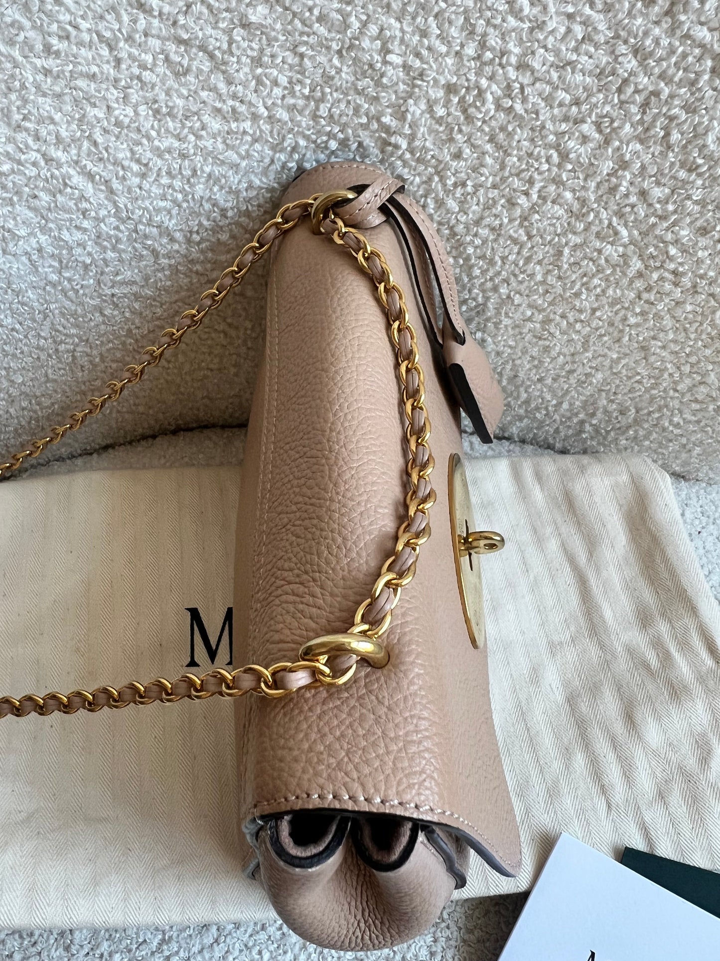 Mulberry Rosewater Regular Lily with Gold Hardware (RRP £995)