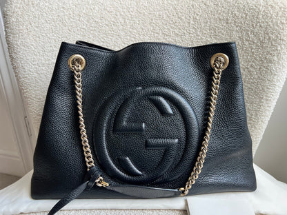 Gucci Black Soho Chain Tote (RRP £1350)