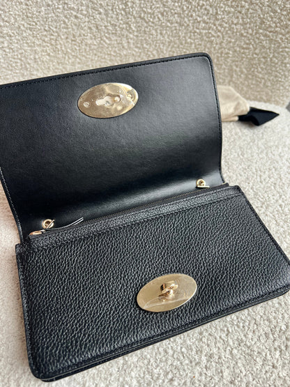 Mulberry Black Bayswater Clutch (RRP £495)