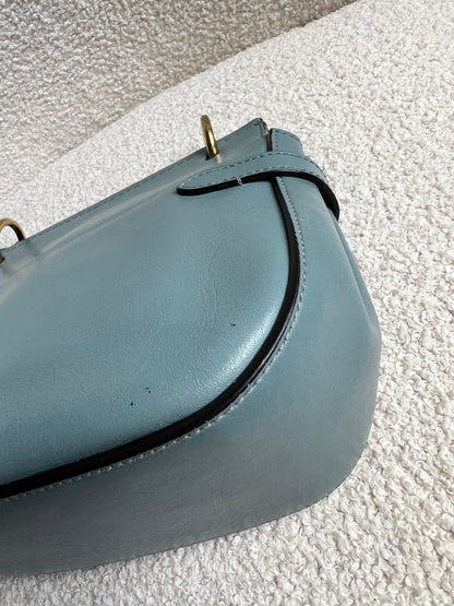 Mulberry Small Dark Frozen Amberley Satchel (RRP £795)
