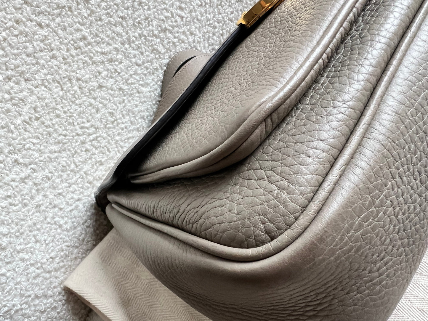 Mulberry Solid Grey Darley Shoulder Bag (RRP £1095)
