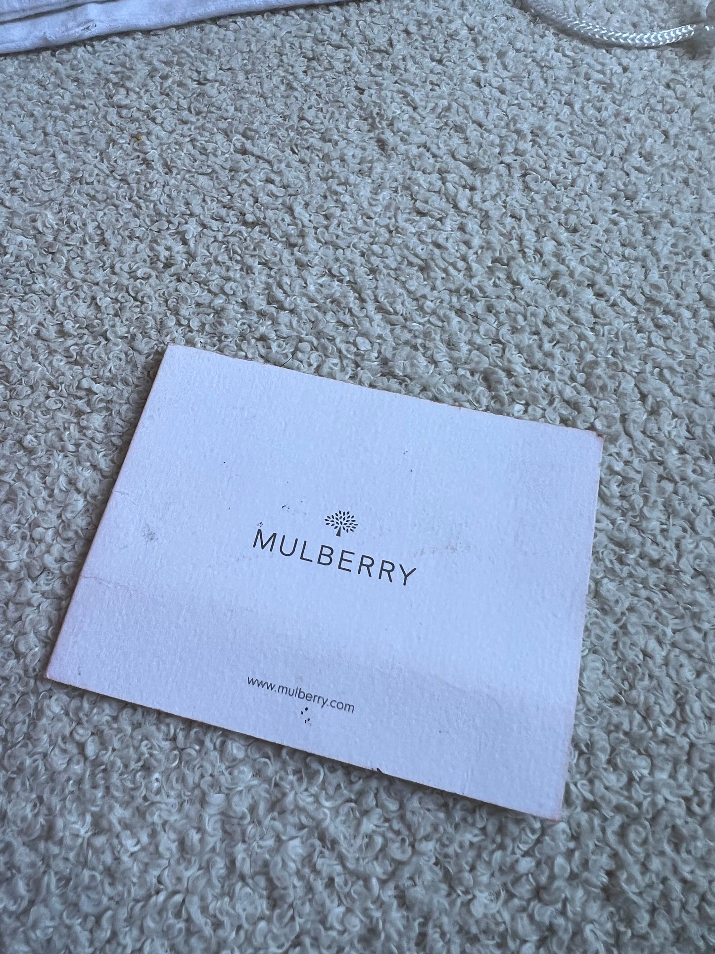 Mulberry Fiery Spritz Red Medium Lily with Gold Hardware (RRP £995)