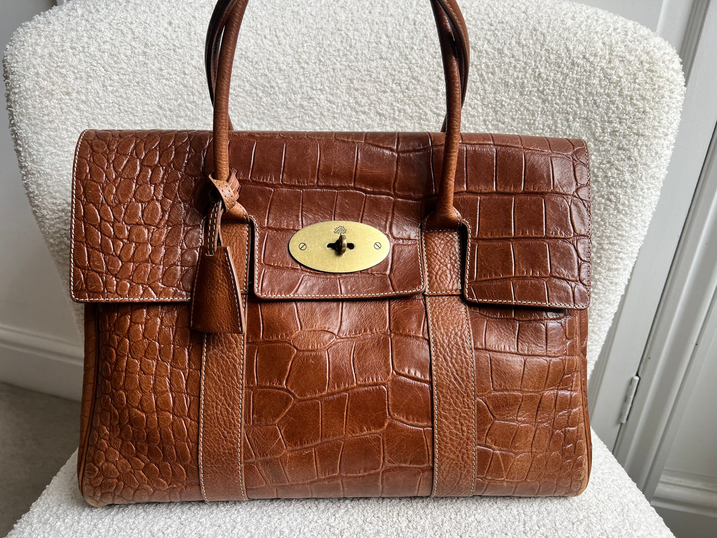 Mulberry Printed Oak Bayswater