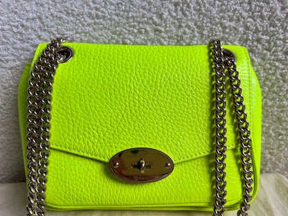 Mulberry Neon Yellow Mini Darley Shoulder Bag (RRP £725)