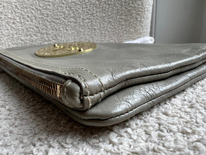 Mulberry Drizzle Grey Daria Clutch (RRP £550)