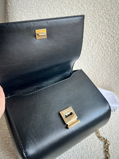 Givenchy Black Mini Pandora Chain Bag
