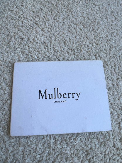 Mulberry Oxblood Bayswater Clutch (RRP £495)