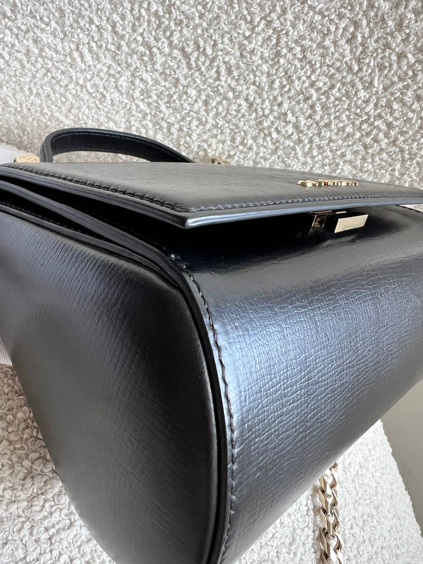 Givenchy Black Mini Pandora Chain Bag